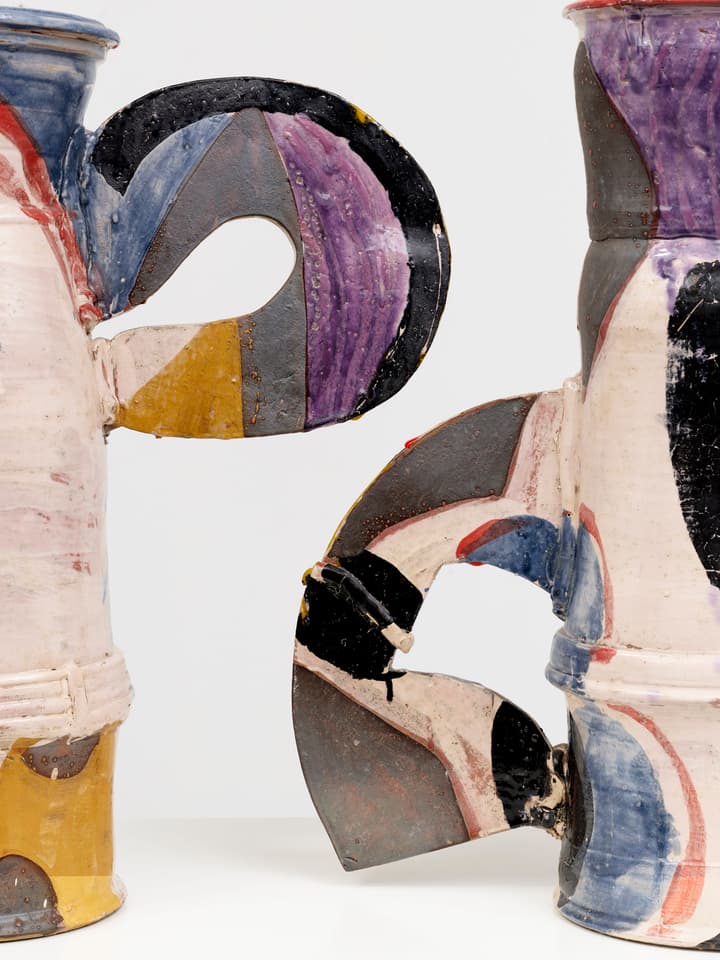 Elizabeth Murray and Betty Woodman